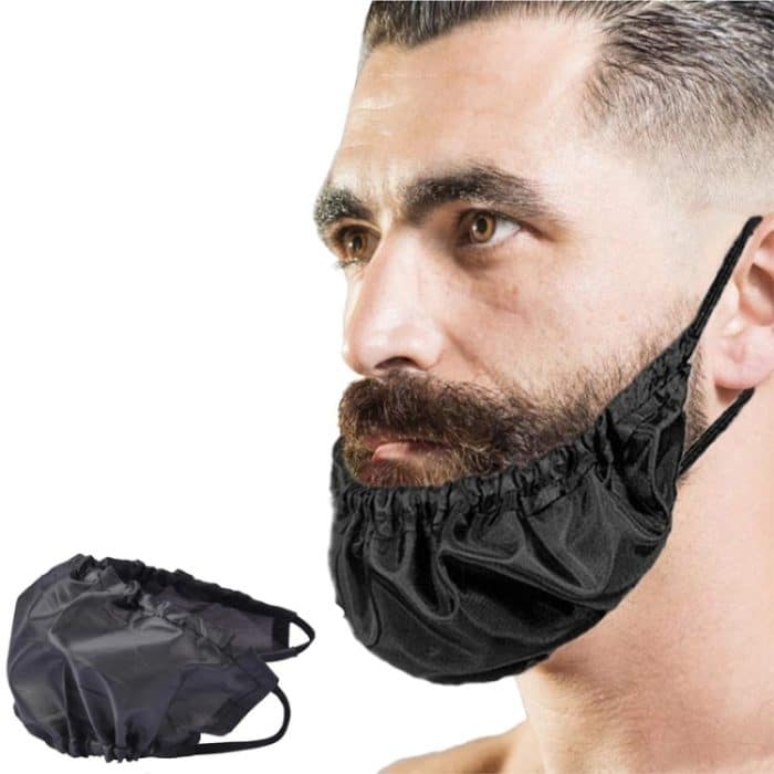 5 Stück Bartschutz für Männer, öl- und schmutzabweisend, Bartbeutel, Beard Cover – Bild 1