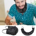 5 Stück Bartschutz für Männer, öl- und schmutzabweisend, Bartbeutel, Beard Cover – Bild 4
