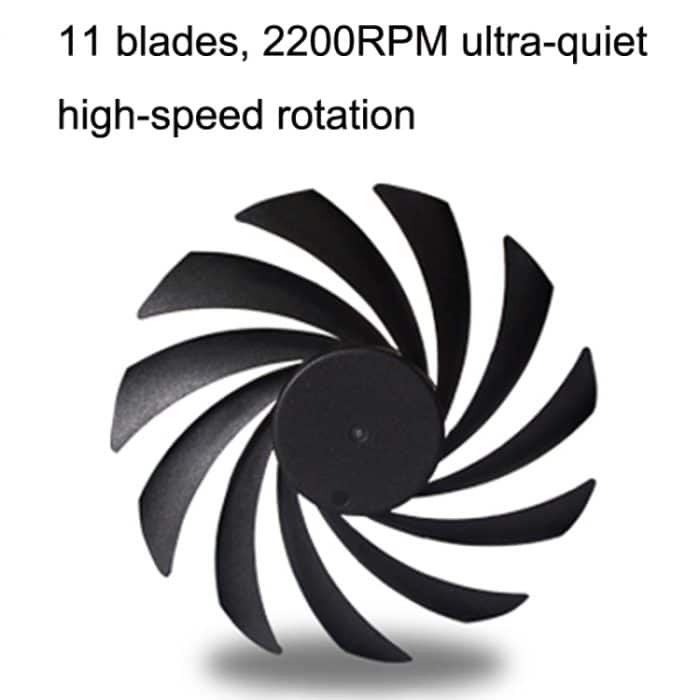 FANNER Ice Soul F10015 Desktop-Computer-Kühler, PWM, intelligente Geschwindigkeitsregelung, ultradünner Gehäuselüfter, F10015 – Bild 5