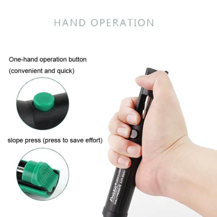 Antistatischer, leistungsstarker Zinnsauger, 8PK-366N-G, 8PK-366NA – Bild 6