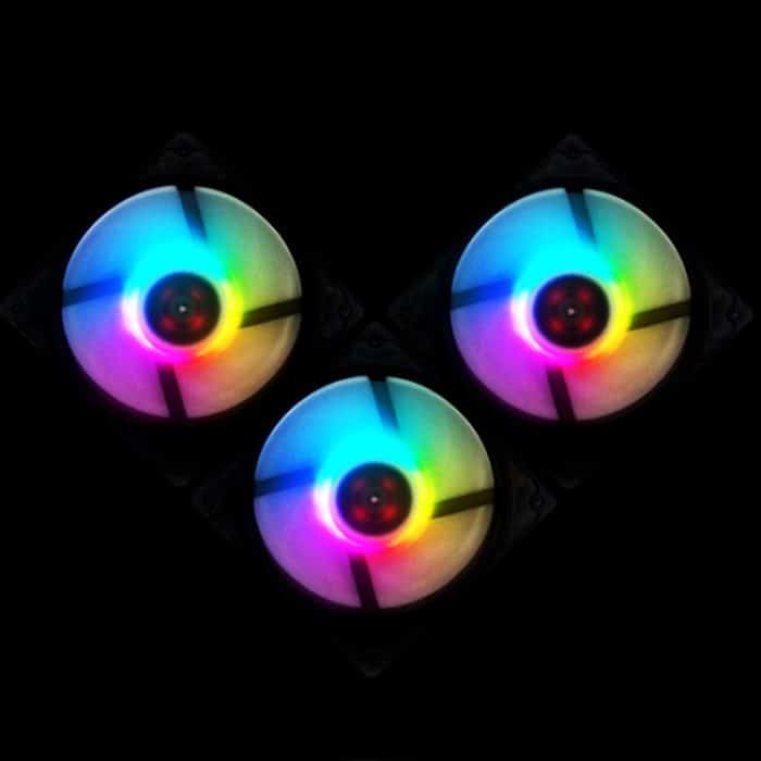 MF12025 5V ARGB 12cm Shenguang Synchroner Wasser-Kälte-Kühler, großes Luftvolumen, Gehäuselüfter, MF12025 White, MF12025 Black – Bild 10