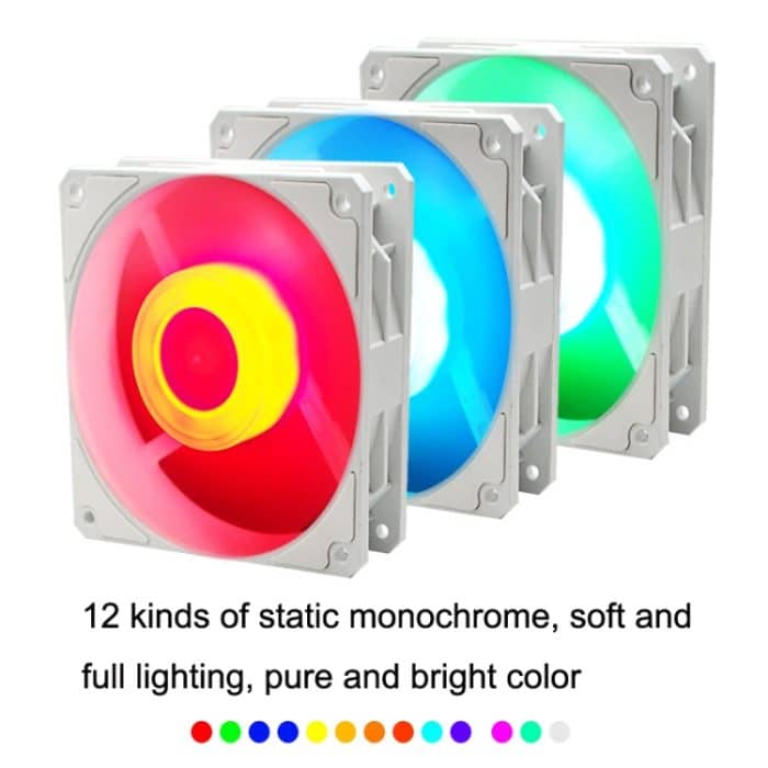 MF14025 5V ARGB 14cm Shenguang Synchronous Magnetic Evitation Dynamic Pressure Bearing Row Chassis Fan, MF14025 Black, MF14025 White – Bild 4