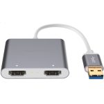 USB 3.0 zu Dual HDMI High Definition Konverter 4K USB Same Screen Extender