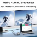 USB 3.0 zu Dual HDMI High Definition Konverter 4K USB Same Screen Extender – Bild 5