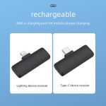 Kabelloses Lavalier-Mikrofon mit Geräuschunterdrückung und Ladeetui, S11 Single Microphone Black USB-C/Type-C Interface, S11 Single Microphone Black 8 Pin Interface – Bild 9