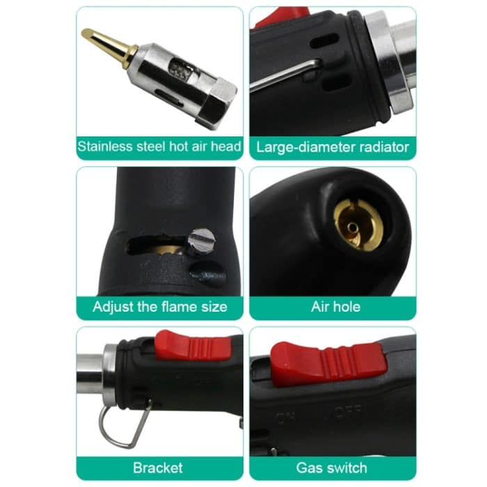 3-in-1-Gaslötkolben, Gasbrenner, stiftförmiger Gaslötkolben – Bild 5