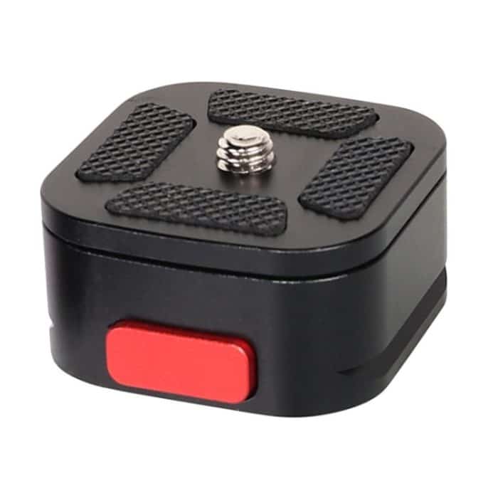 TBD0603547101.jpg Schnellwechselplattenklemme für DSLR-Kamera, Camcorder, Stativ, Einbeinstativ, Z049 Quartet Mini, Z056 Mini Gimbal, Z005 Mini V-Lock – Bild 1