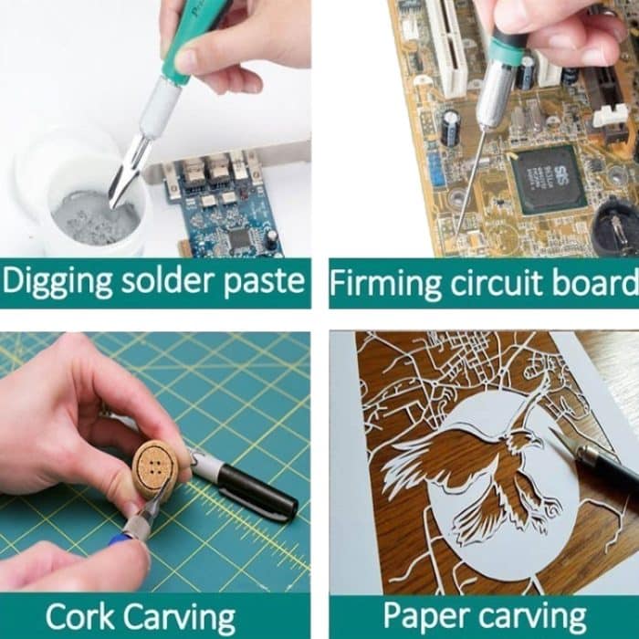 Handschnitzmesser-Set aus geschnitztem Papier, ProsKit PD-395A 30 In 1, ProsKit PD-398 14 In 1 – Bild 2