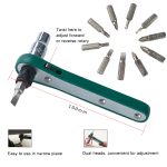 16-in-1-Steckschlüssel-Ratschenschlüsselsatz, ProsKit 1PK-202A, ProsKit 1PK-202B – Bild 4