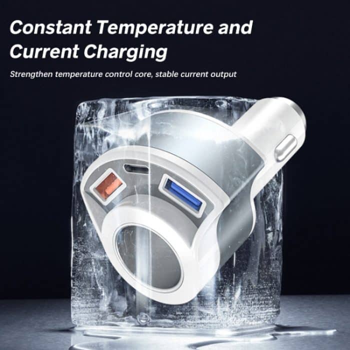 5V3A Zigarettenanzünder PD Superschnelles, multifunktionales Autoladegerät, 5V 3A Black, 5V 3A White – Bild 5