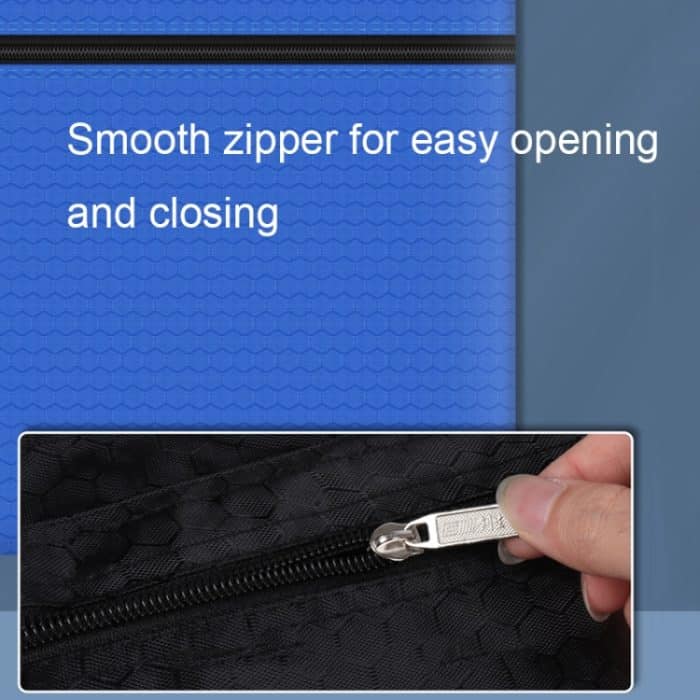 A3-8133 Aktentasche mit großem Fassungsvermögen und Reißverschluss, Oxford-Stoff, wasserdichte Kunst-Aufbewahrungstasche – Bild 5