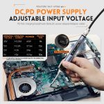 FNIRSI HS-01 Smart Lötkolben Digitalanzeige Tragbare Mini-Lötstation, Blue KR, Black BC2 – Bild 6