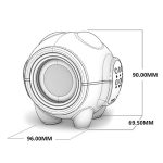 M18 Mini Space Panda Form Drahtloser Bluetooth-Lautsprecher Desktop Portable Cartoon Audio – Bild 3