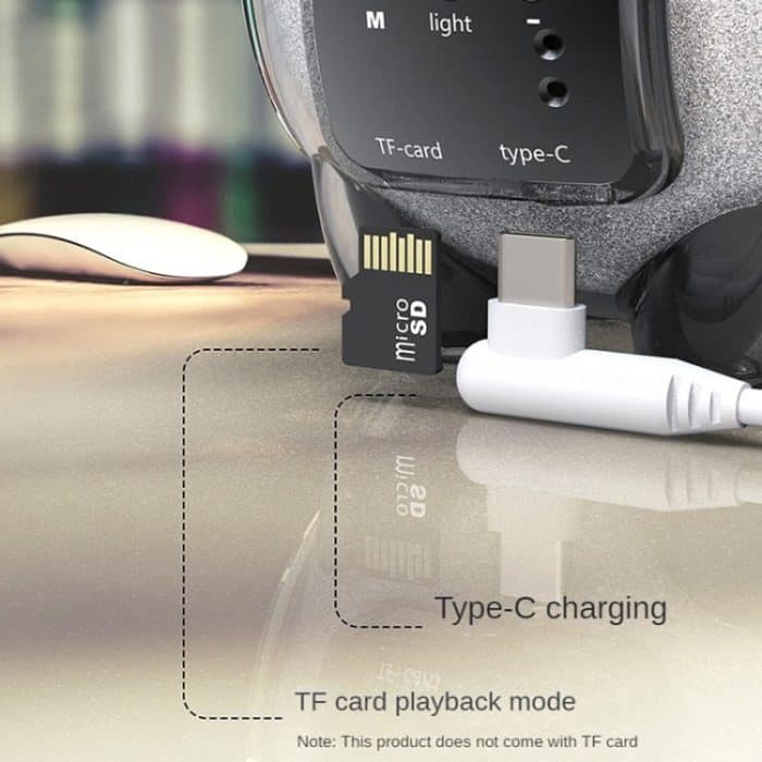 M18 Mini Space Panda Form Drahtloser Bluetooth-Lautsprecher Desktop Portable Cartoon Audio – Bild 6