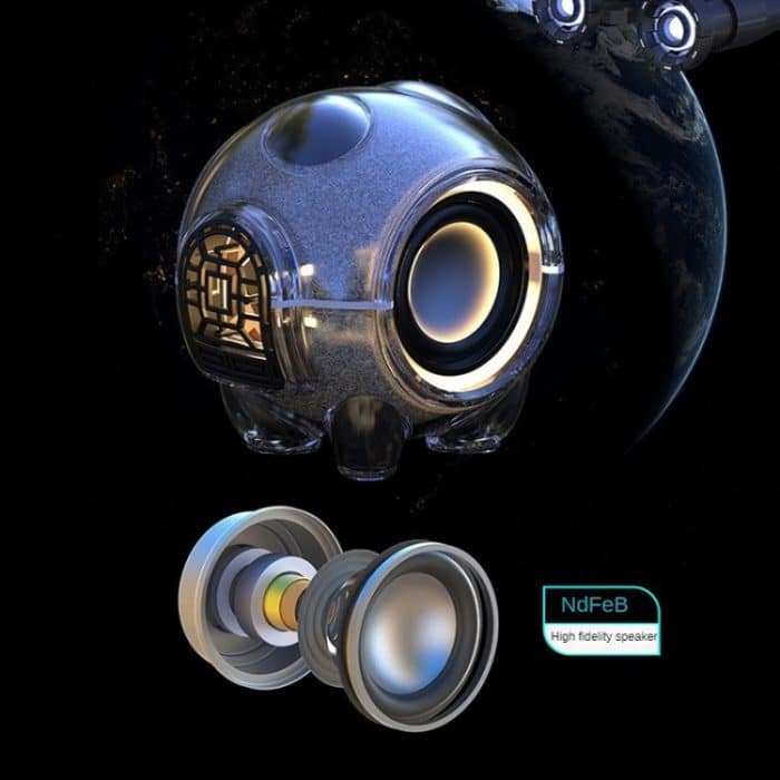 M18 Mini Space Panda Form Drahtloser Bluetooth-Lautsprecher Desktop Portable Cartoon Audio – Bild 7