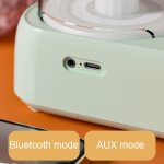 Y02 Retro-Schallplattenspieler, kabelloser Bluetooth-Lautsprecher, Umgebungslicht, Aromatherapie, Bluetooth-Audio, Y02 (Pink), Y02 (Green), Y02 (White), Y02 (Blue) – Bild 8