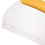 2 große und breite Ausstecher, Nougatausstecher mit Schuppenschneider, 2pcs Large (Yellow) – Bild 5