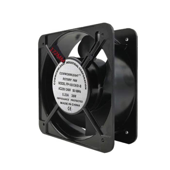 220 V, 38 W, 15 cm Rollengehäuse, Schaltschrankwelle, Oil Bearing Fan, Double Rolling Ball Bearing Fan – Bild 3