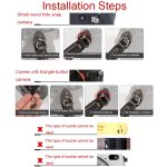 Kletterseil Kameragurt SLR Kamera Retro Tragbarer Schultergurt – Bild 9