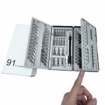 91-in-1-Schraubendreher-Set, Kombinationswerkzeug zur Reparatur von Mobiltelefonen und Laptops – Bild 2