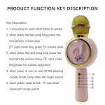 X6 Tragbares Bluetooth-Lichtmikrofon-Audio-All-in-One-Gerät für Kinder – Bild 5