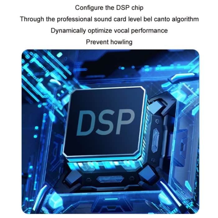 X6 Tragbares Bluetooth-Lichtmikrofon-Audio-All-in-One-Gerät für Kinder – Bild 6