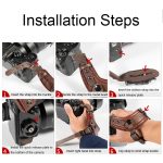 SLR-Kamera-Handschlaufe, Kamera-Anti-Drop-Mikrofaser-Leder-Handschlaufe – Bild 8