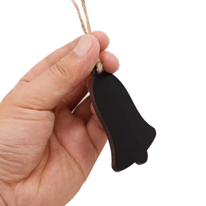 10 teile/satz Mini Hängenden Holz Nachricht Board Home Urlaub Dekor Lanyard Tafel – Bild 4