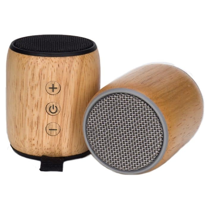 BT811 Mini-Holz-Bluetooth-Lautsprecher, unterstützt TF-Karte und 3,5 mm AUX, BT811 (Black), BT811 (Silver Gray) – Bild 2