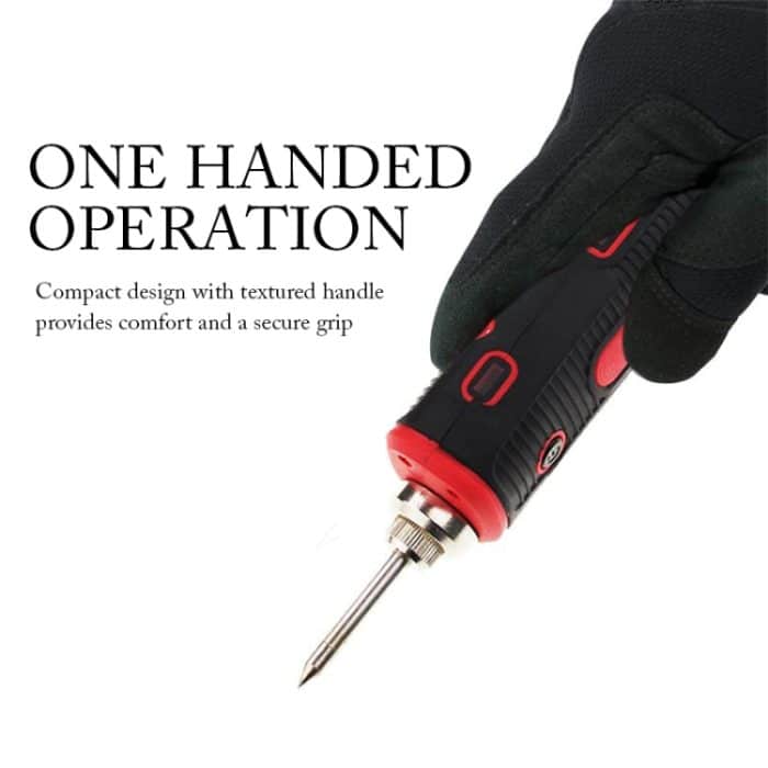 USB-wiederaufladbares tragbares kabelloses Lötkolben-Set – Bild 4