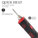 USB-wiederaufladbares tragbares kabelloses Lötkolben-Set – Bild 5