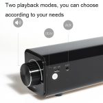 BT808 20W Desktop-Computer Bluetooth-Lautsprecher 3D-Stereo-Soundeffekt-Heimlautsprecher, BT808 (Black), BT808 (Silver Gray) – Bild 7