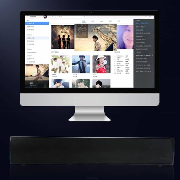 BT809S Desktop-Long-Gaming-Bluetooth-Lautsprecher Computer USB-Plug-in Intelligentes Umgebungslicht-Audio – Bild 12