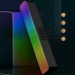 E-3562 Desktop-Langstreifen-Multifunktions-RGB-Buntlicht-Bluetooth-Wireless-Lautsprecher, E-3562 (Black) – Bild 7