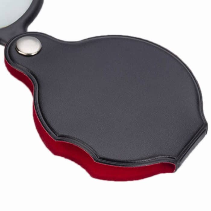 5 Stück 6 x 60 mm faltbare Leselupe aus Leder – Bild 3