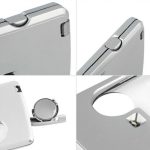 2 Stück 3-6 Mal Kartentyp Tragbare Lupe Rechteckiges LED-Licht – Bild 5