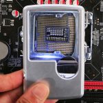 2 Stück 3-6 Mal Kartentyp Tragbare Lupe Rechteckiges LED-Licht – Bild 7