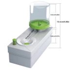 Ölmalpinsel-Reinigungswerkzeug mit Wasserbehälter, Farbstiftwascher, GEN 1 Green, GEN 1 Pink – Bild 2