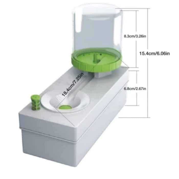 Ölmalpinsel-Reinigungswerkzeug mit Wasserbehälter, Farbstiftwascher, GEN 1 Green, GEN 1 Pink – Bild 2