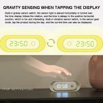 D05 Intelligentes magnetisches Induktions-Nachtlicht mit Zeitanzeige, Spezifikation:, Touch Dimming, Knob Dimming – Bild 6