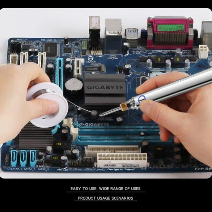 5V 15W wiederaufladbarer kabelloser Lötkolben DIY Mini-Lötstift – Bild 7