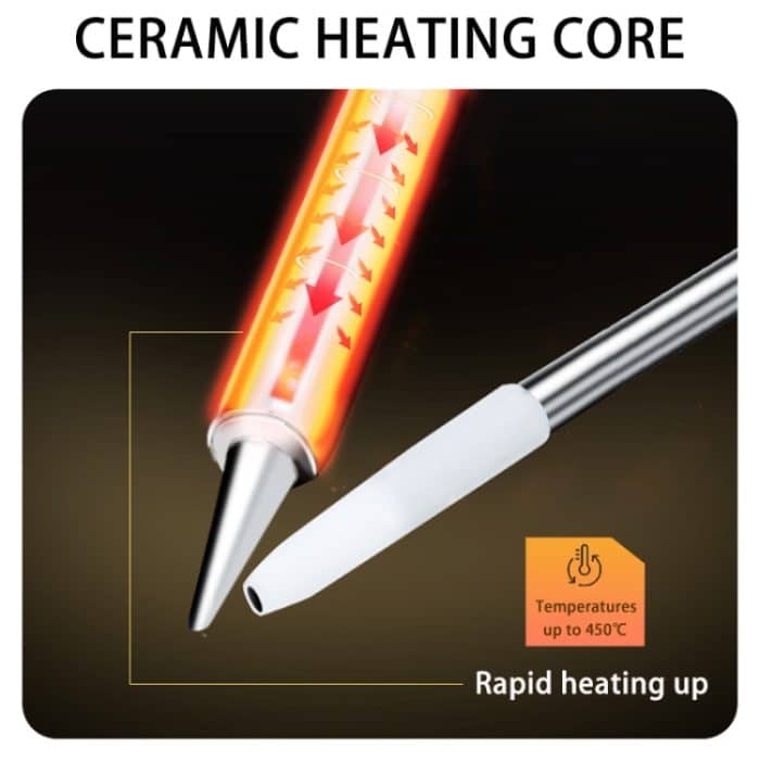 NL106CL DC 18~21V Akku-Lötkolben, schnelle Schweißwerkzeuge, For Makita, For DEWALT, For Milwaukee, For BlackDecker – Bild 5