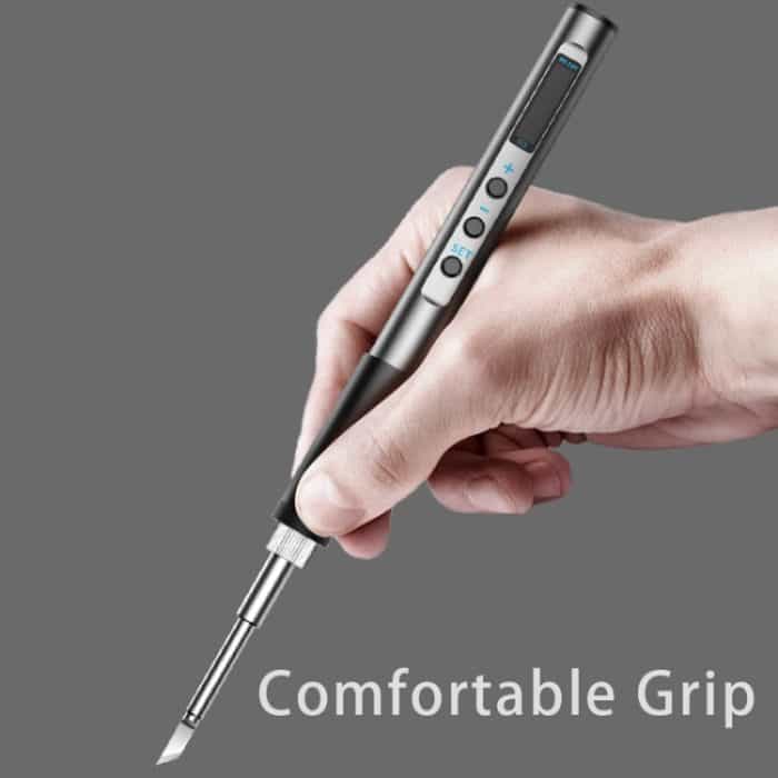 PTS100 Intelligente tragbare Digitalanzeige Kleine konstante Temperatur Reparatur Lötkolben PD65W angetriebene Mini-Lötstation, T12-K, T12-BC2, T12-I – Bild 6