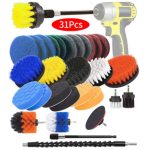31 teile/satz Elektrische Bohrer Pinsel Küche Badezimmer Wand Reinigung Set, 31 in 1 – Bild 2