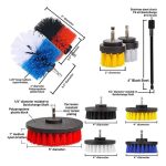 31 teile/satz Elektrische Bohrer Pinsel Küche Badezimmer Wand Reinigung Set, 31 in 1 – Bild 4