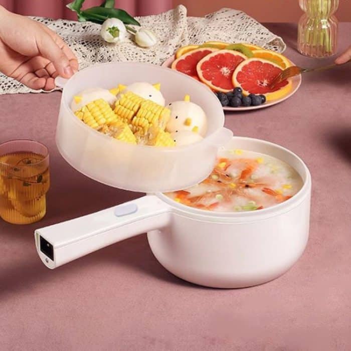 Elektrischer Kochtopf Haushalt Multifunktionaler kleiner Elektroherd, Mechanical Model Single Layer, Mechanical Model Double Layer – Bild 2