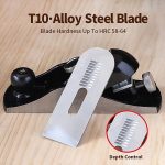 RUITOOL Holzbearbeitungshobel, Metall-Kurzhobel, Kantentrimmen, Fasenhobel, Small Planer, Medium Planer – Bild 4