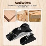RUITOOL Holzbearbeitungshobel, Metall-Kurzhobel, Kantentrimmen, Fasenhobel, Small Planer, Medium Planer – Bild 8