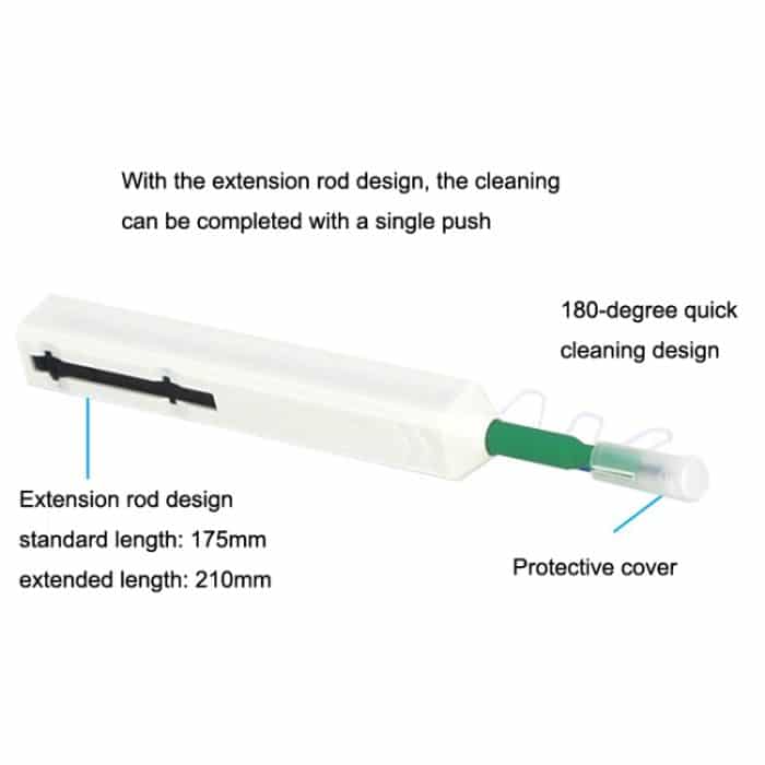 FC-SC/MU-2,5 mm Glasfaserverbindungs-Reinigungswerkzeug, Kernreiniger – Bild 5