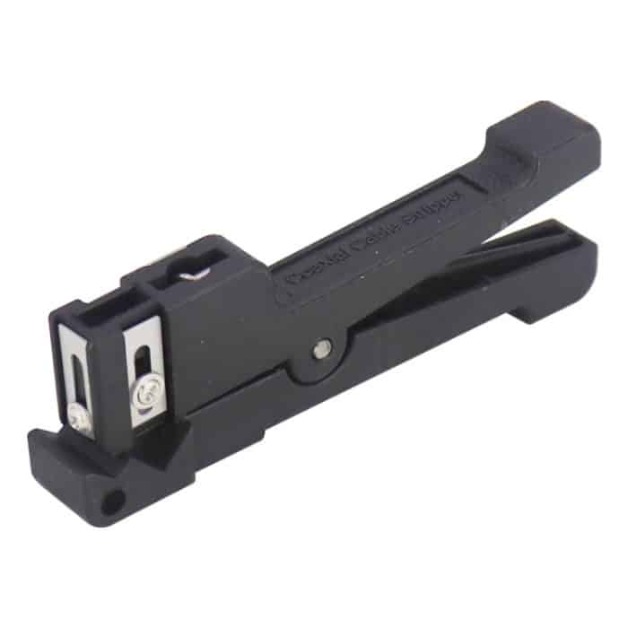 TBD0603644201.jpg Abisolierwerkzeug für optische Fasern, Flachbandrohr, horizontaler Kabelabisolierer, Horizontal Black – Bild 1